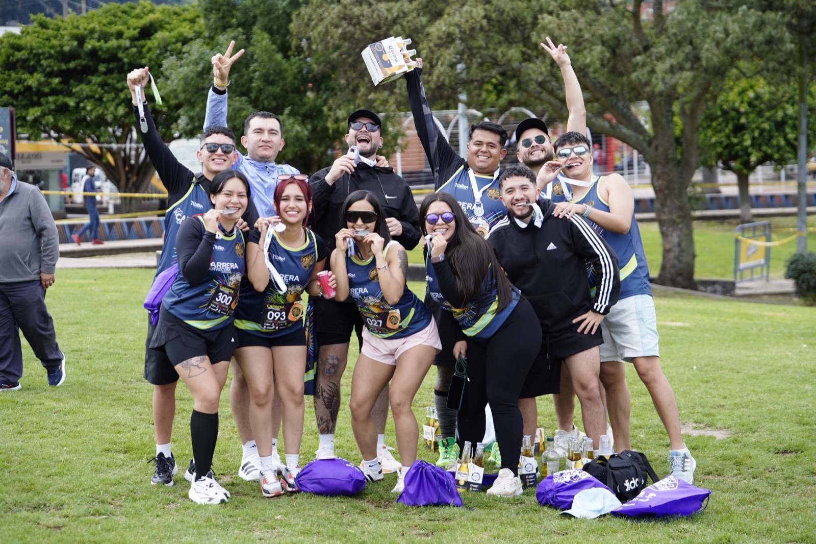 Carrera Cervecera — postal